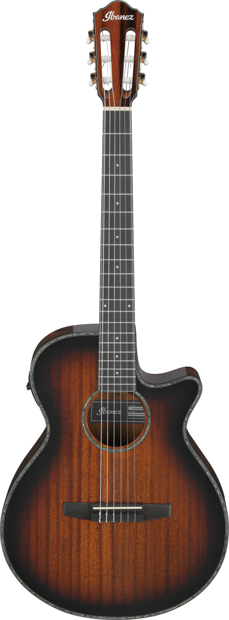 IBANEZ AEG Konzertgitarre 6-String - Mahogany Sunburst High Gloss