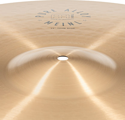 MEINL Cymbals Pure Alloy Thin Ride - 22"