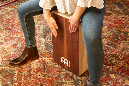 MEINL Percussion Snarecraft Professional Series Cajon 100 - Walnut