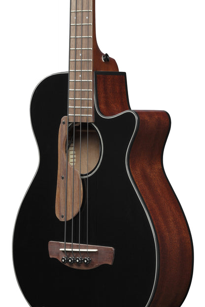 IBANEZ AEGB Acoustic Bass 4-String - Black High Gloss