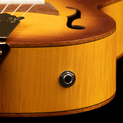 ORTEGA Custom Built Series Concert Ukulele 4 String - Honey Sunburst + Bag