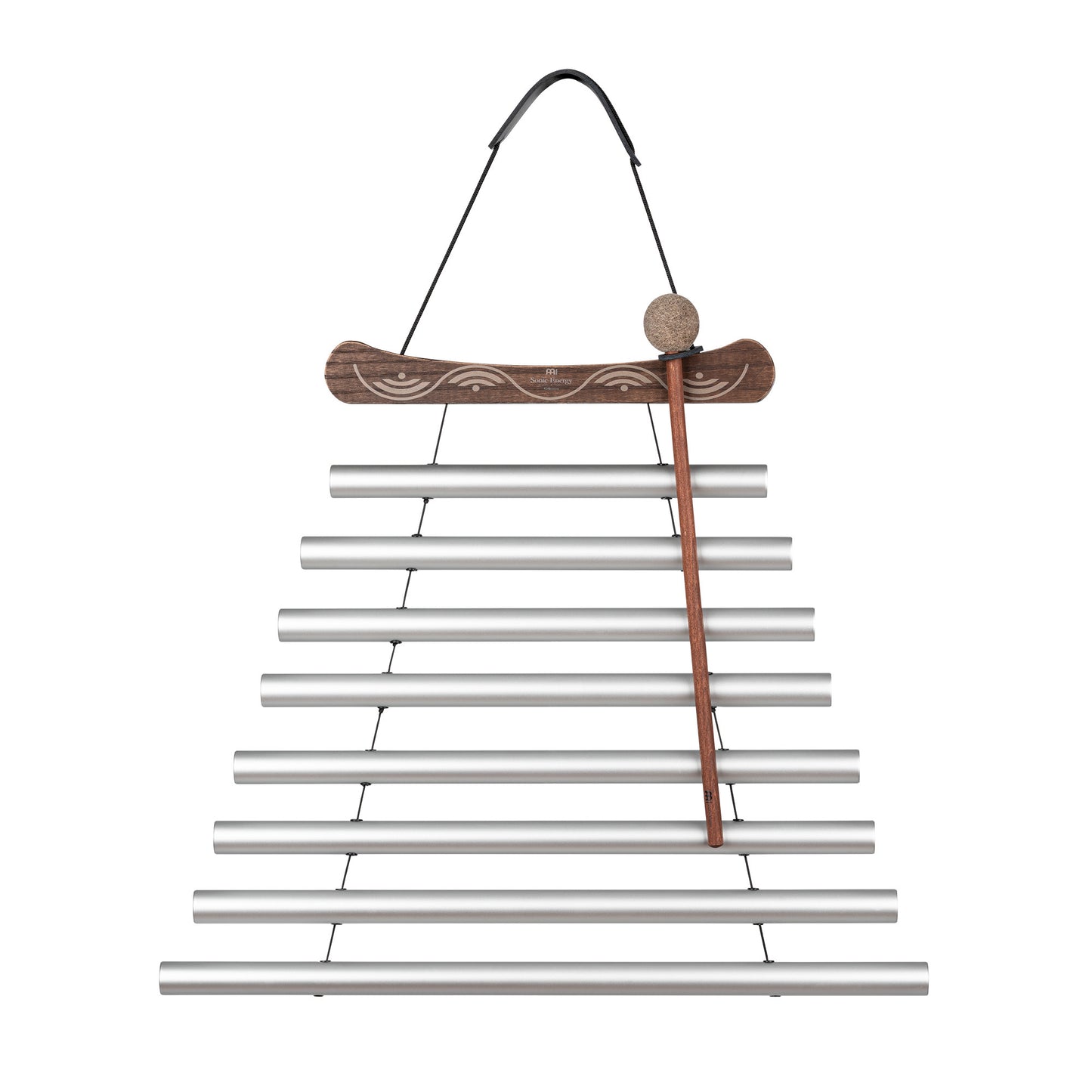 Meinl Sonic Energy Meditation Flow Chime 24"/60 cm - 432 Hz/8 Töne/C# Moll - Silber