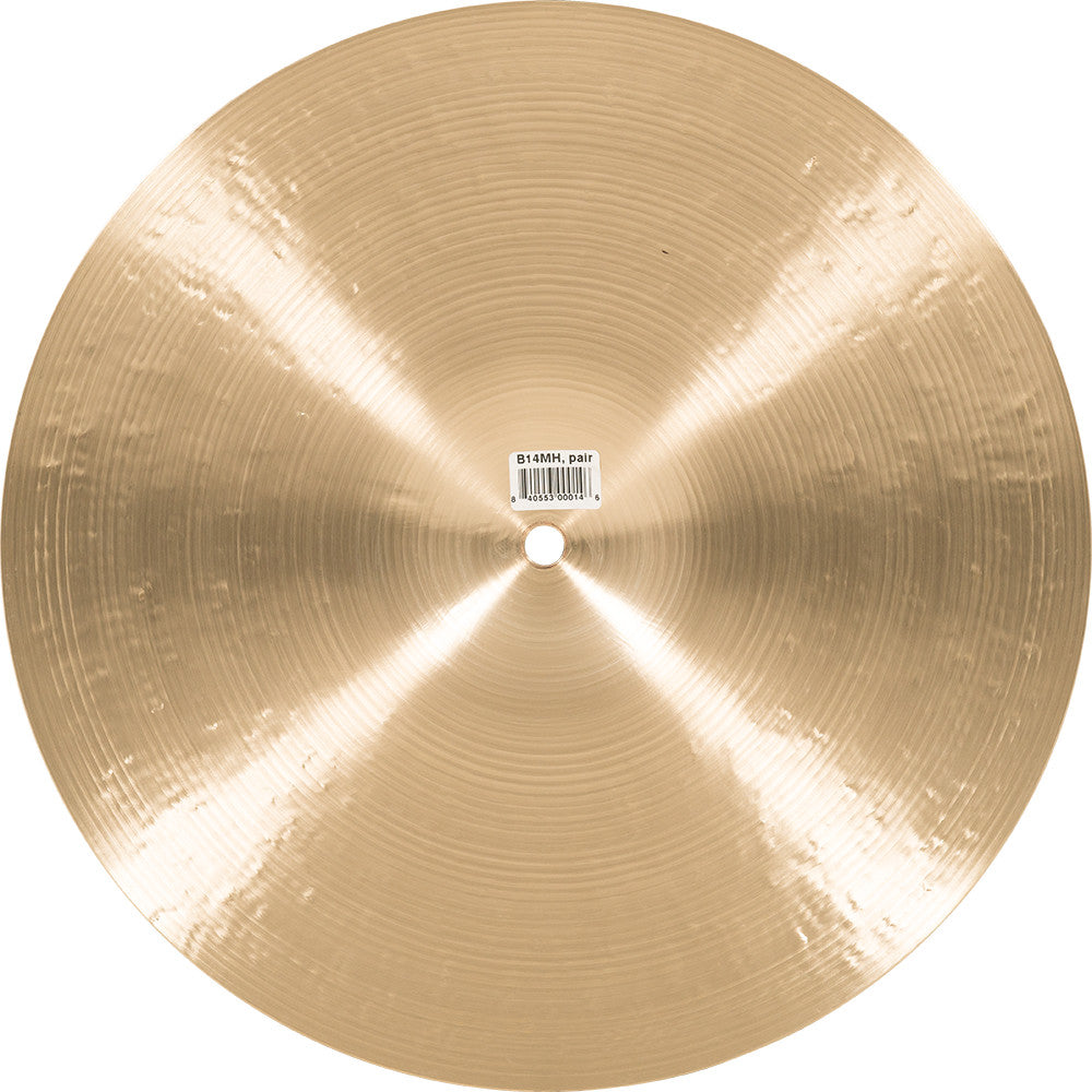 MEINL Cymbals Byzance Traditional Medium Hihat - 14"