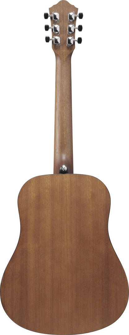 IBANEZ V Acoustic Guitar 6-String 3/4 Mini - Open Pore Natural + Gig Bag