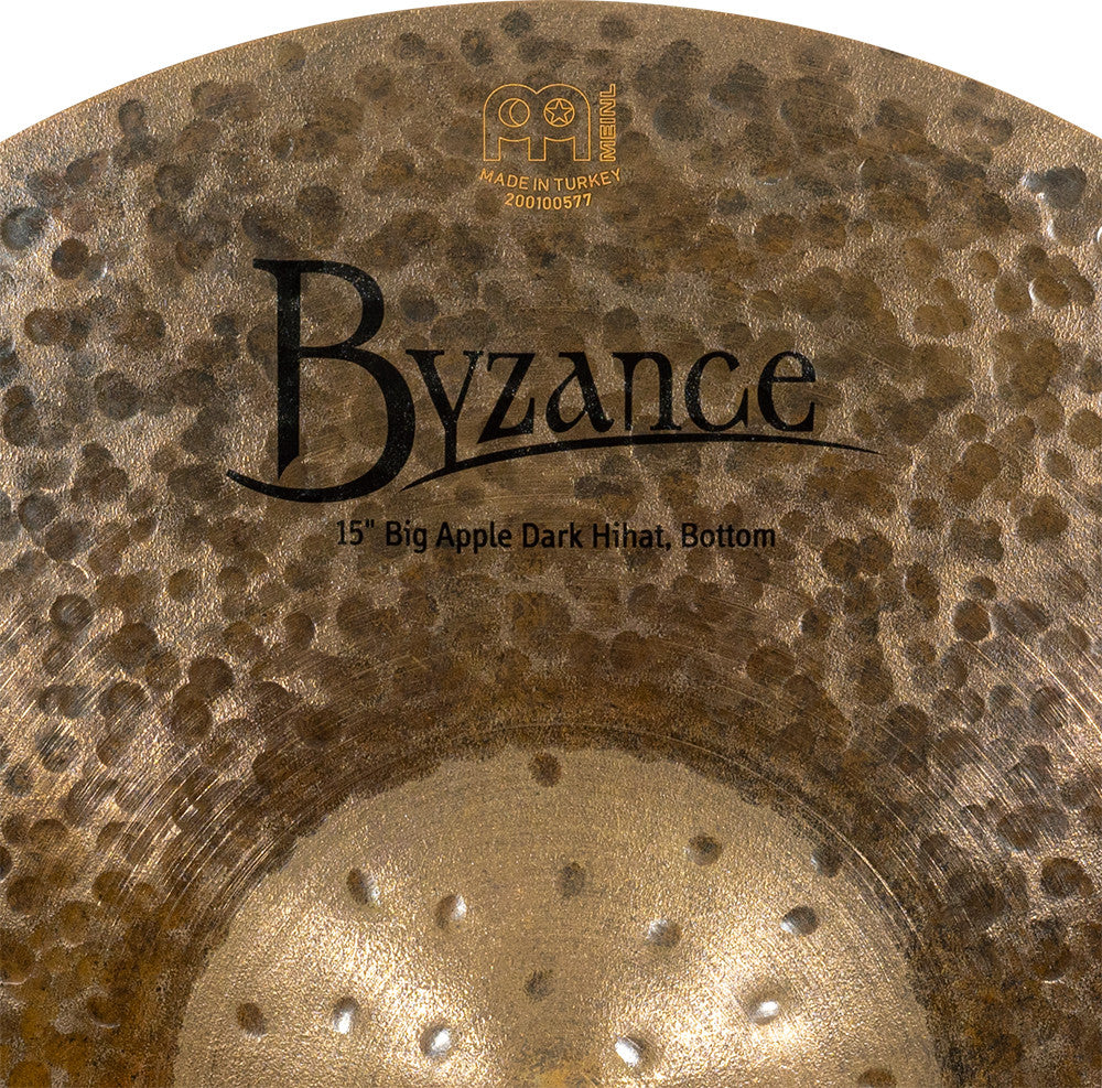 MEINL Cymbals Byzance Dark Big Apple HiHat - 15"