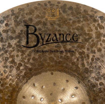 MEINL Cymbals Byzance Dark Big Apple HiHat - 15"