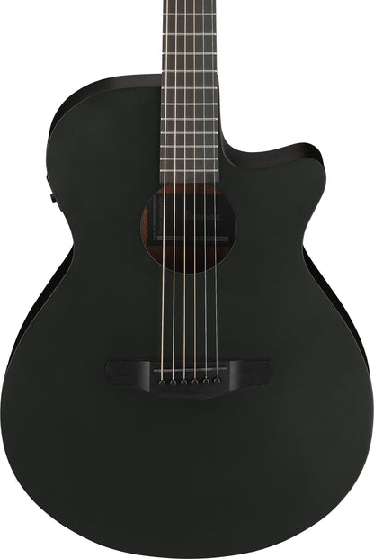 IBANEZ AEG Acoustic Guitar 6-String - Black Out