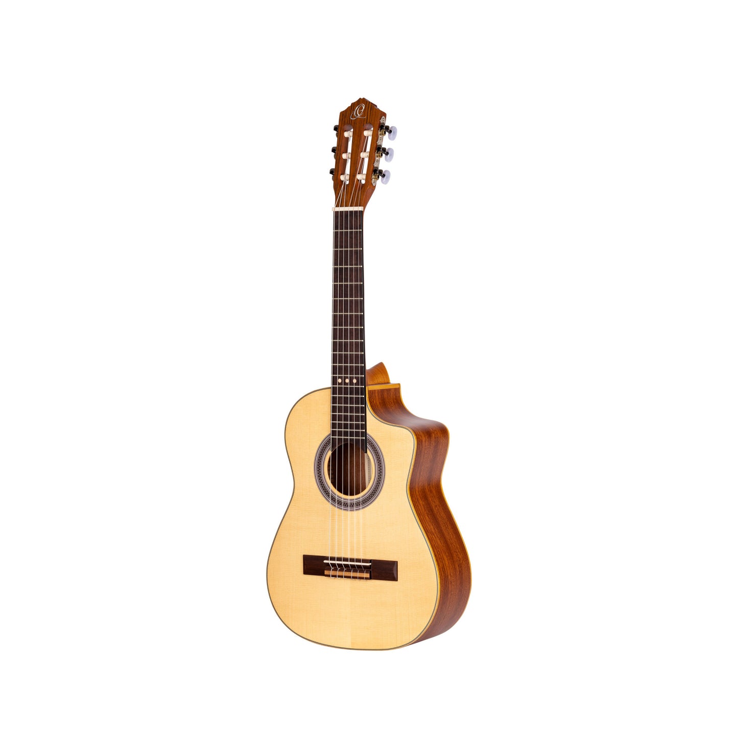 ORTEGA Requinto Series Pro 1/2 Acoustic Guitar 6-String - Natural + Gig Bag