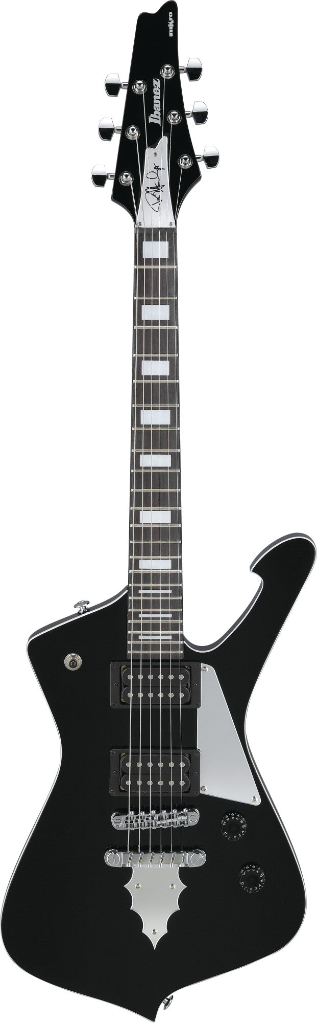IBANEZ Paul Stanley "KISS" Signature E-Gitarre 6-String - Black + Gigbag