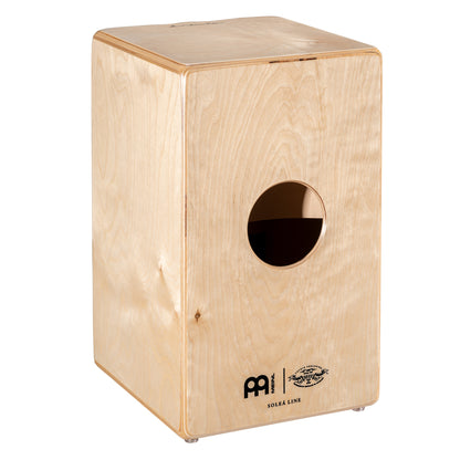 MEINL Percussion Artisan Edition Series String Cajon Soleá Line - Ebony Burst