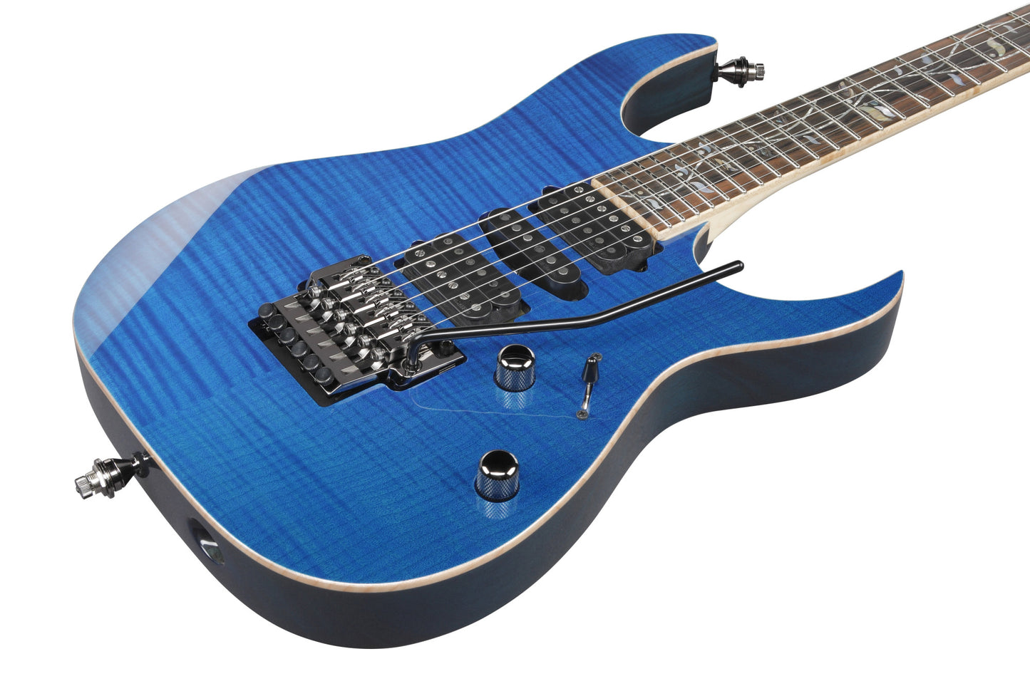 IBANEZ j.custom RG E-Gitarre 6-String - Royal Blue Sapphire + Koffer