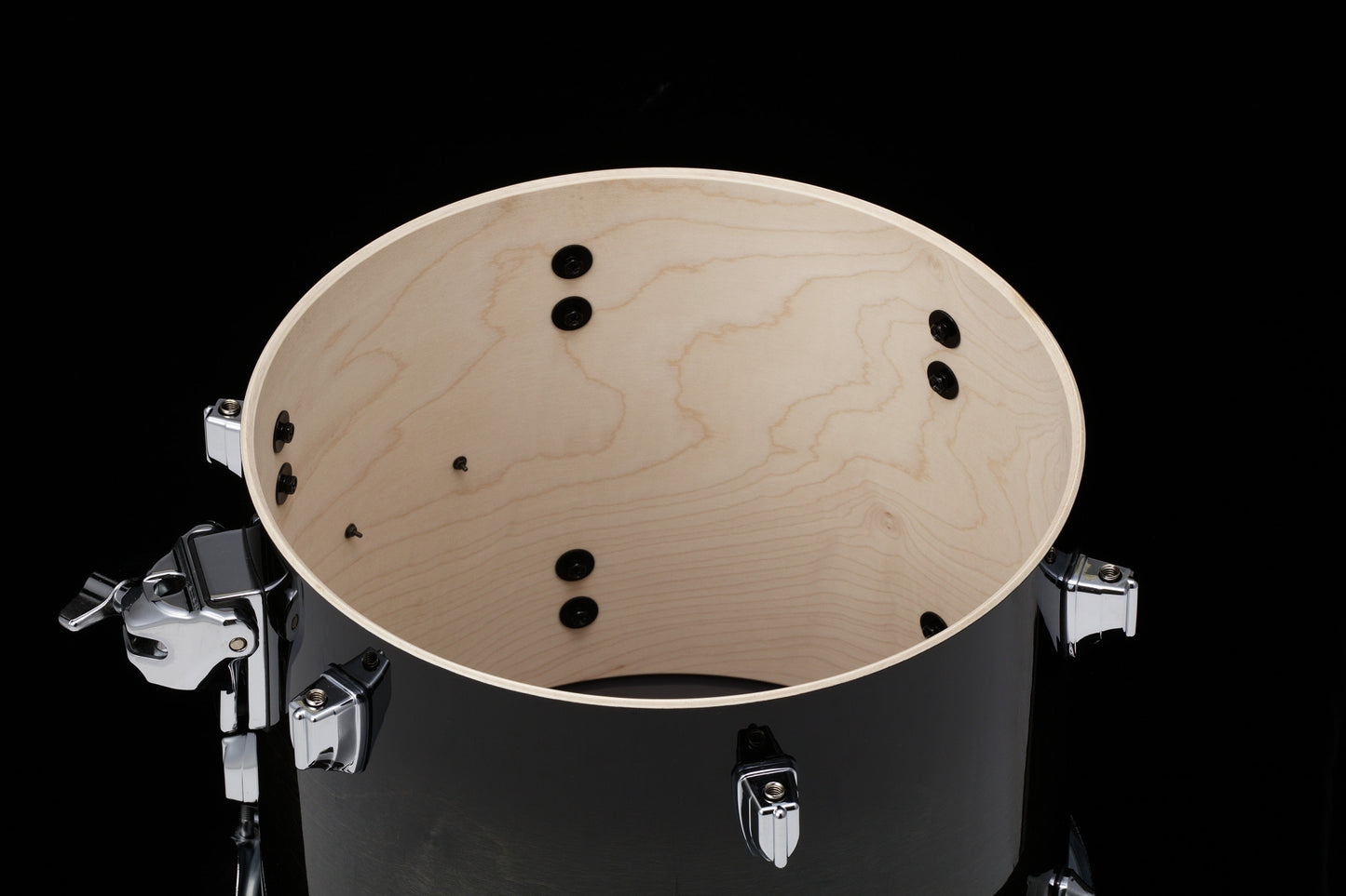 TAMA Concert Tom 13" x 11" - Transparent Black Burst/Chrom HW