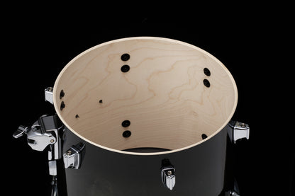 TAMA Concert Tom 13" x 11" - Transparent Black Burst/Chrom HW