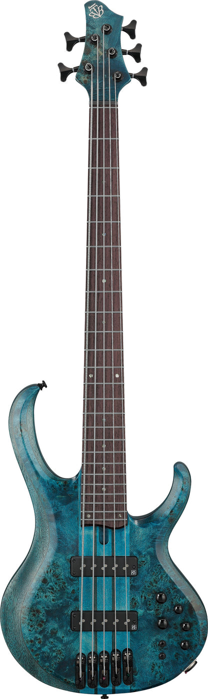 IBANEZ BTB Electric Bass 5-String - Cosmic Blue Low Gloss