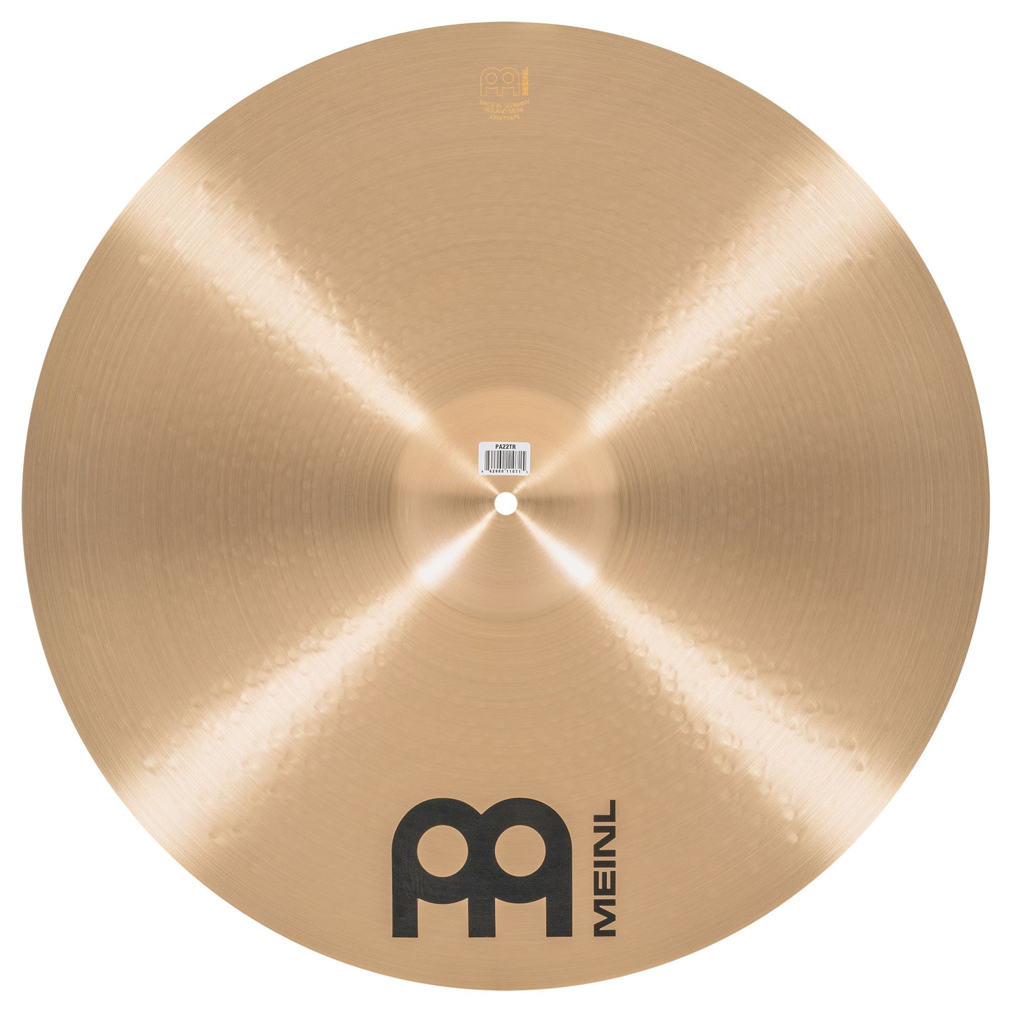 MEINL Cymbals Pure Alloy Thin Ride - 22"