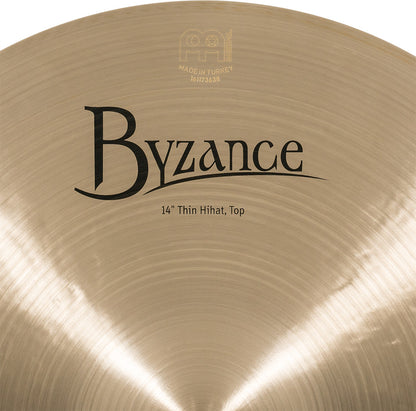 MEINL Cymbals Byzance Traditional Thin Hihat - 14"