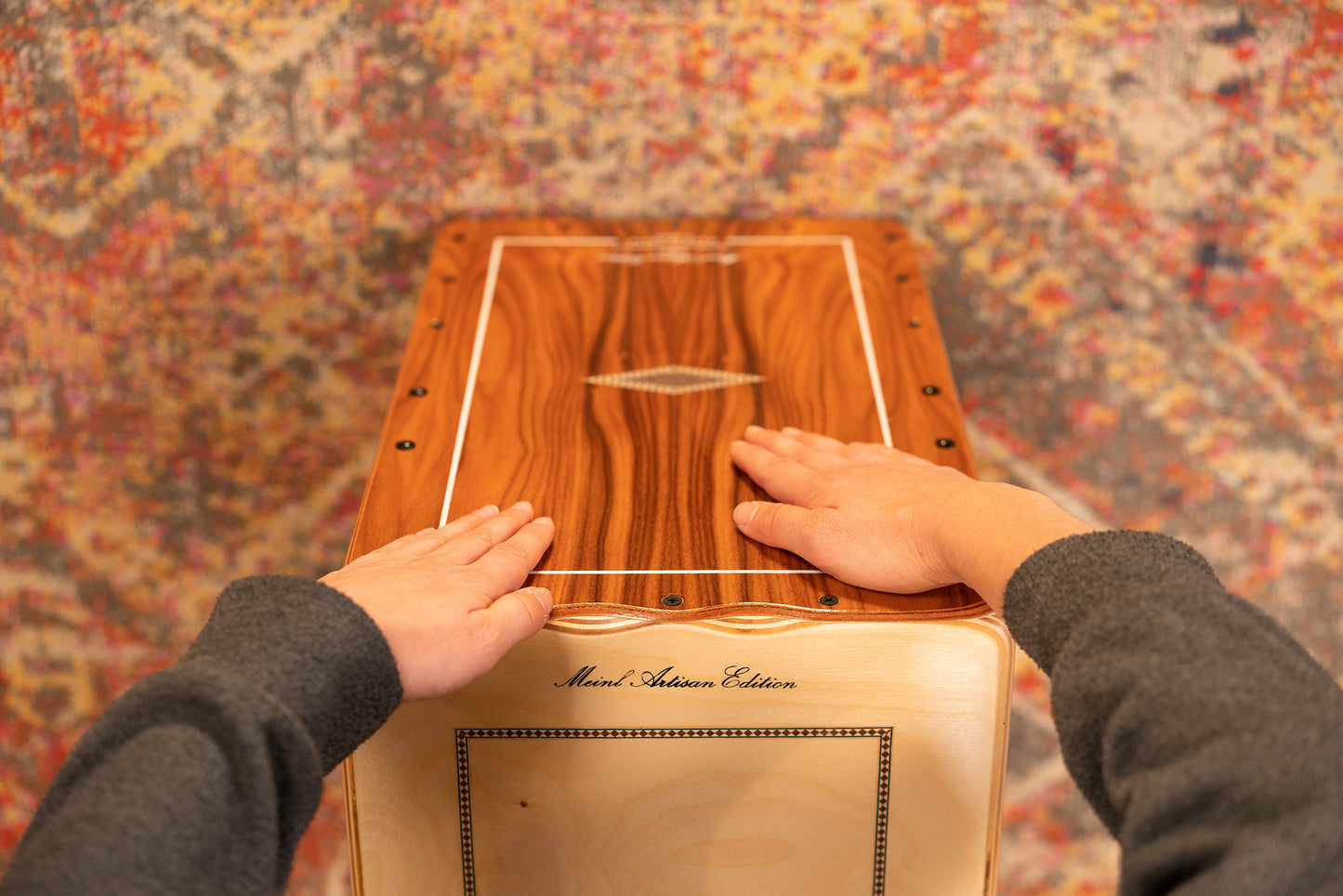 MEINL Percussion Artisan Edition Series String Cajon Seguiriya Line - Rosewood