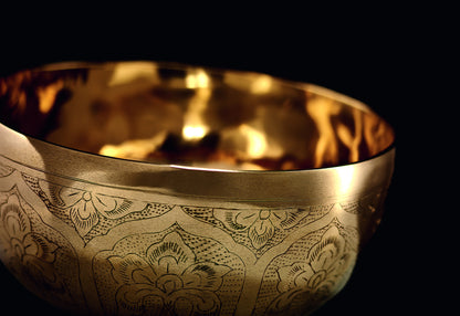 MEINL Sonic Energy Special Engraved Series Singing Bowl - 1000g