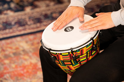 MEINL Percussion Alpine Series Synthetic Djembe - 10" Simbra Finish