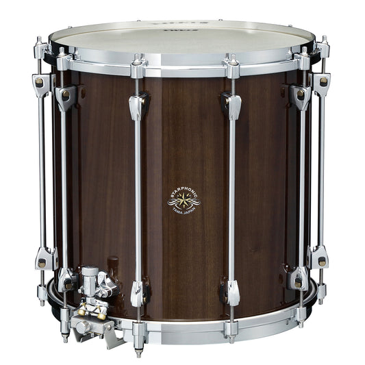 TAMA STARPHONIC Walnut Bravura Field Drum 14" x 14" - Gloss Black Walnut/Chrom HW
