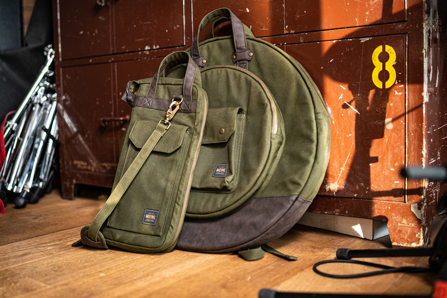 MEINL Cymbals Canvas Collection Stick Bag - Forest Green