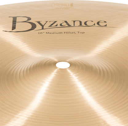 MEINL Cymbals Byzance Traditional Medium Hihat - 16"