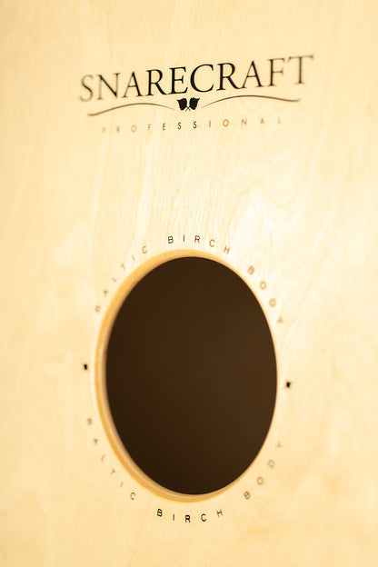 MEINL Percussion Snarecraft Professional Series Cajon 100 - Walnut