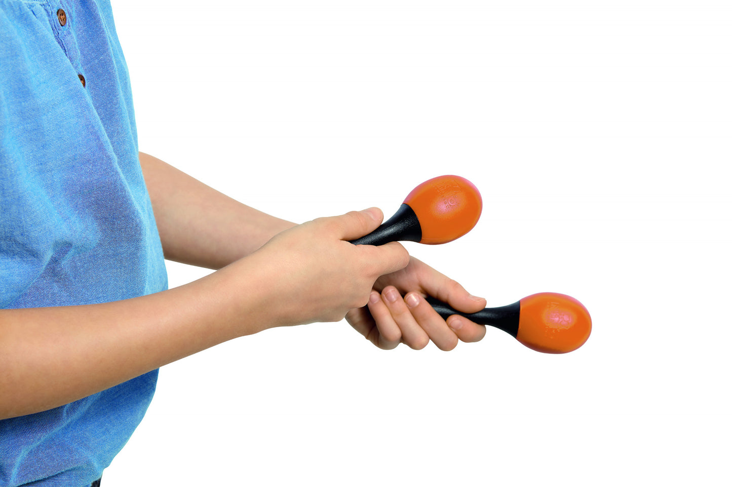NINO Percussion Molded ABS Egg Maracas - 6"