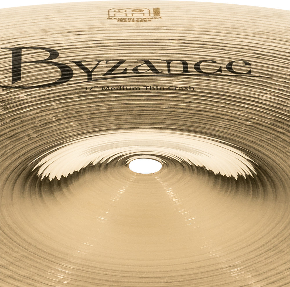 MEINL Cymbals Byzance Brilliant Medium Thin Crash - 17"