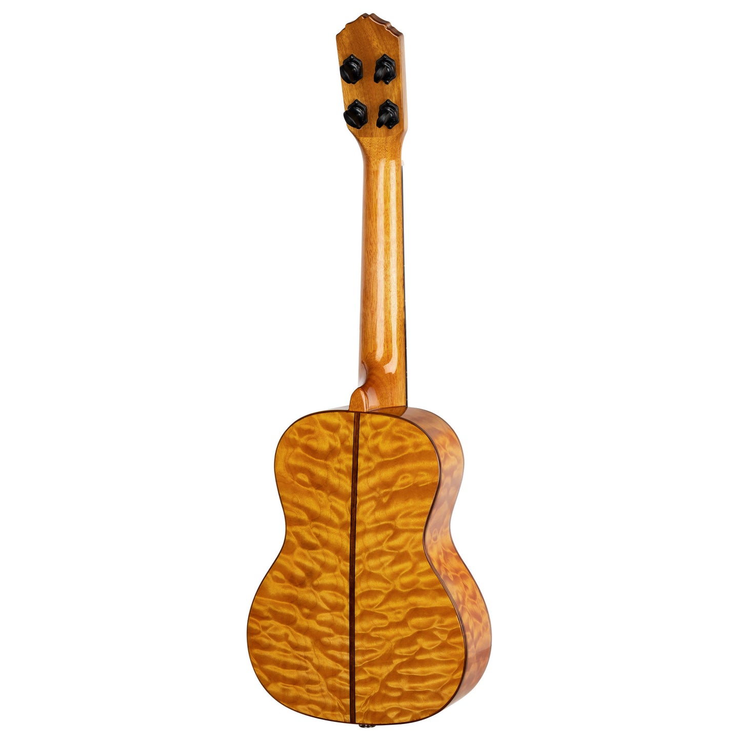 ORTEGA Elite Serie Konzert Ukulele 4 String - Quilted Maple Natural + Bag