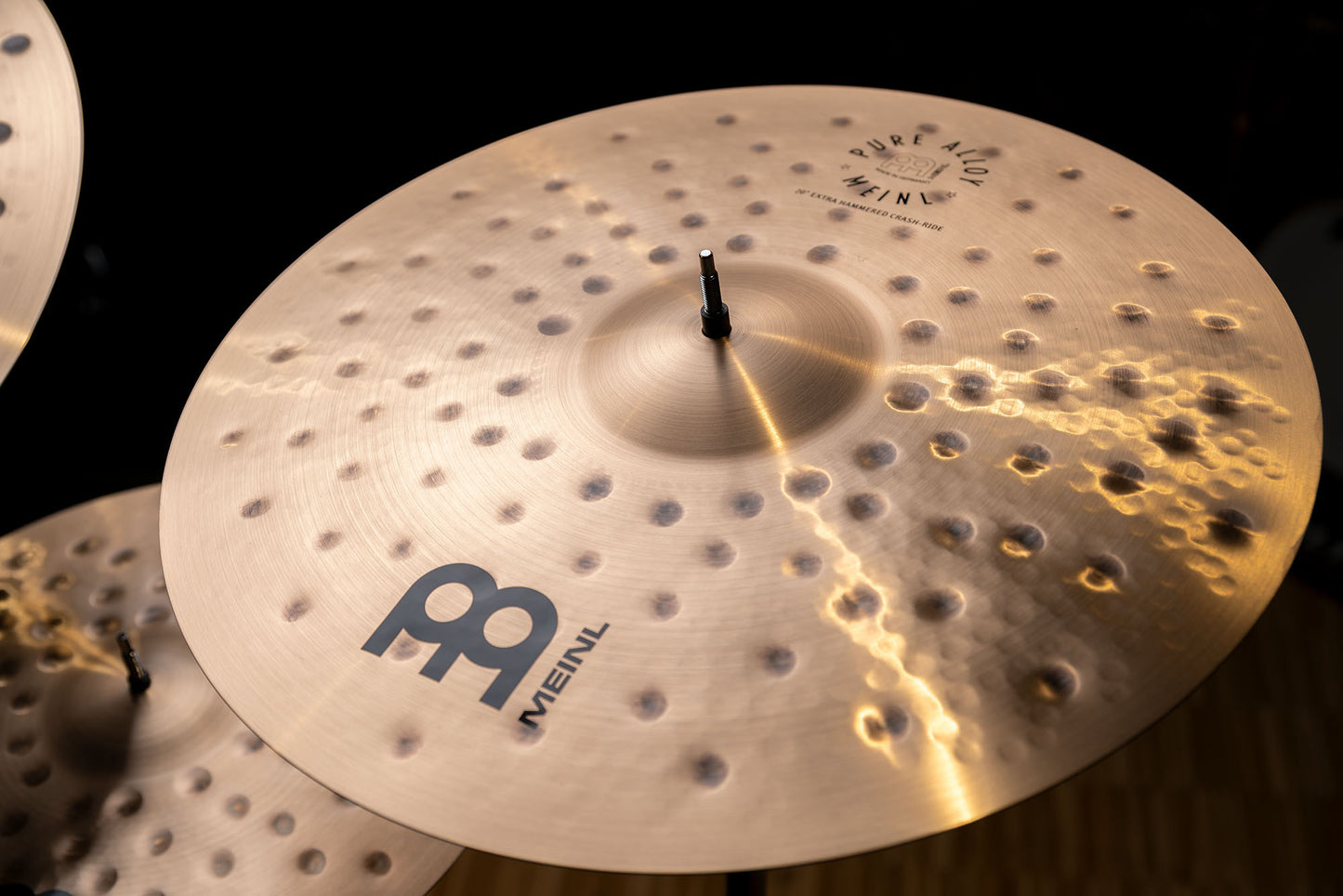 MEINL Cymbals Pure Alloy Extra Hammered Crash-Ride - 20"