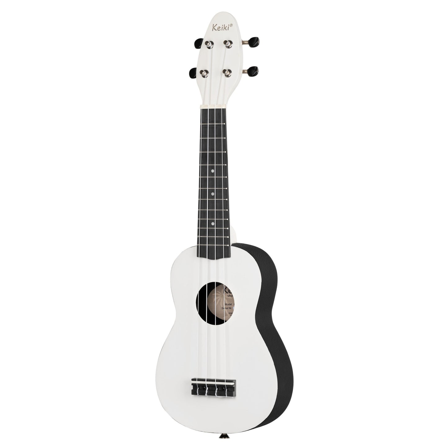 KEIKI K2 Serie Sopran Ukulele Set - Agathis / ABS Silent Clouds