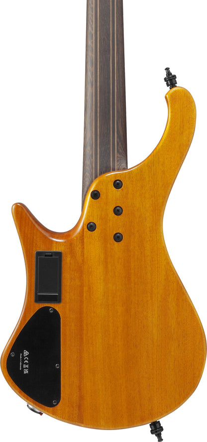 IBANEZ Bass Workshop EHB E-Bass 5-String Multi Scale - Silver Wave Black Low Gloss + Gigbag