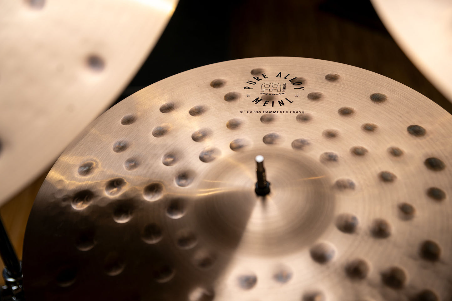 MEINL Cymbals Pure Alloy Extra Hammered Crash - 16"