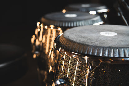 MEINL Percussion Artist Series Diego Galé Quinto 12 1/2" /REMO® Black Calfskin Skyndeep Heads - Midnight Star