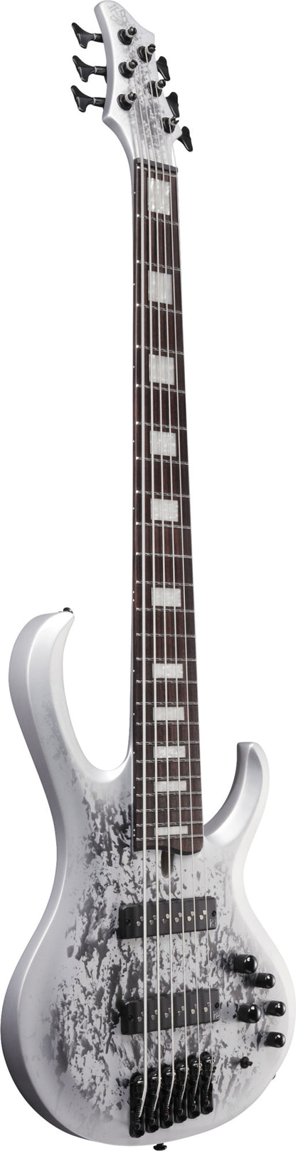 IBANEZ BTB E-Bass 6-String 25th Anniversary - Silver Blizzard Matte