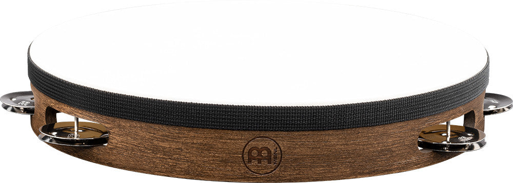 MEINL Percussion Vintage Wood Series Headed Tambourine - 10"