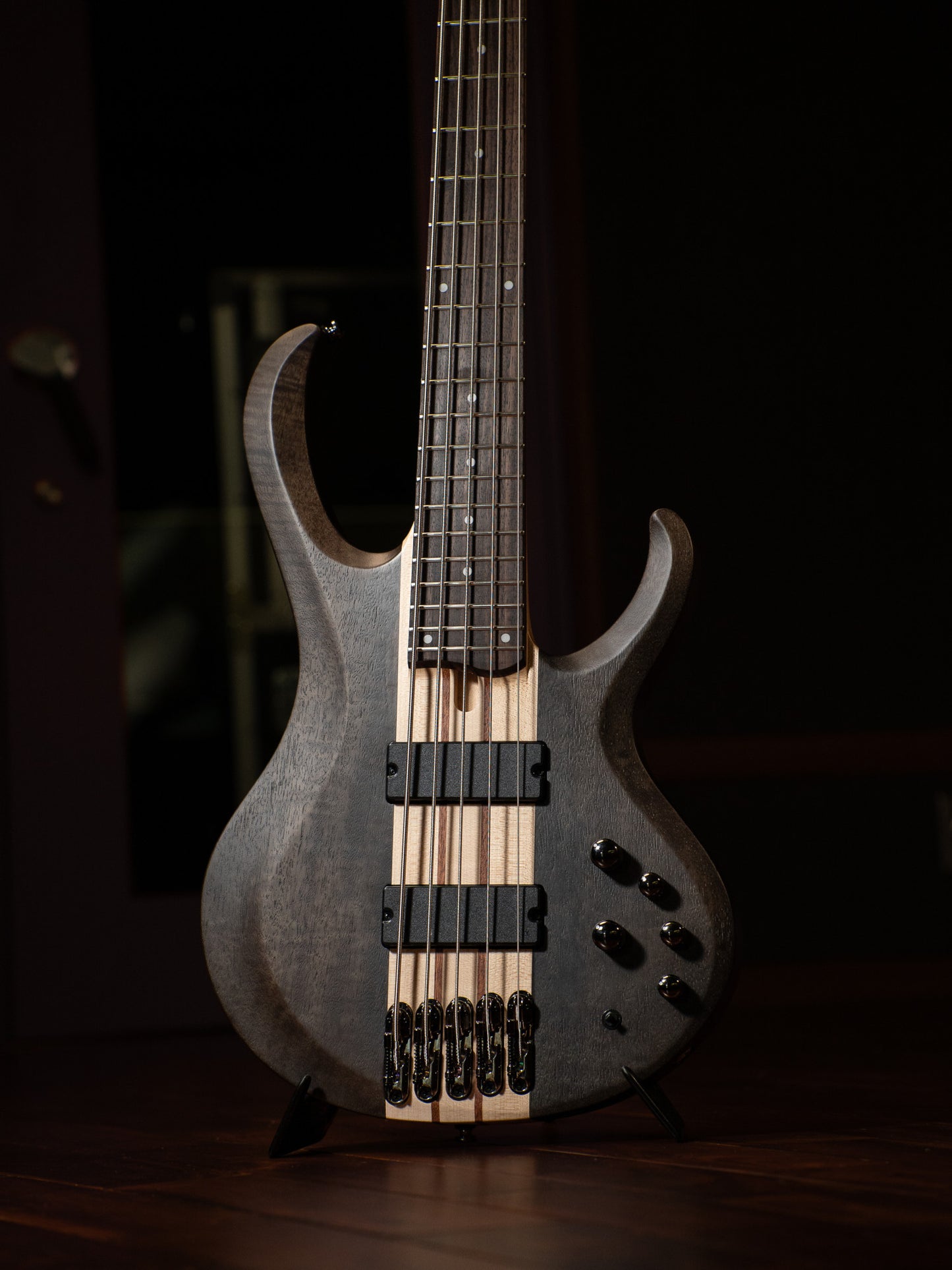 IBANEZ BTB Electric Bass 5-String - Transparent Gray Flat