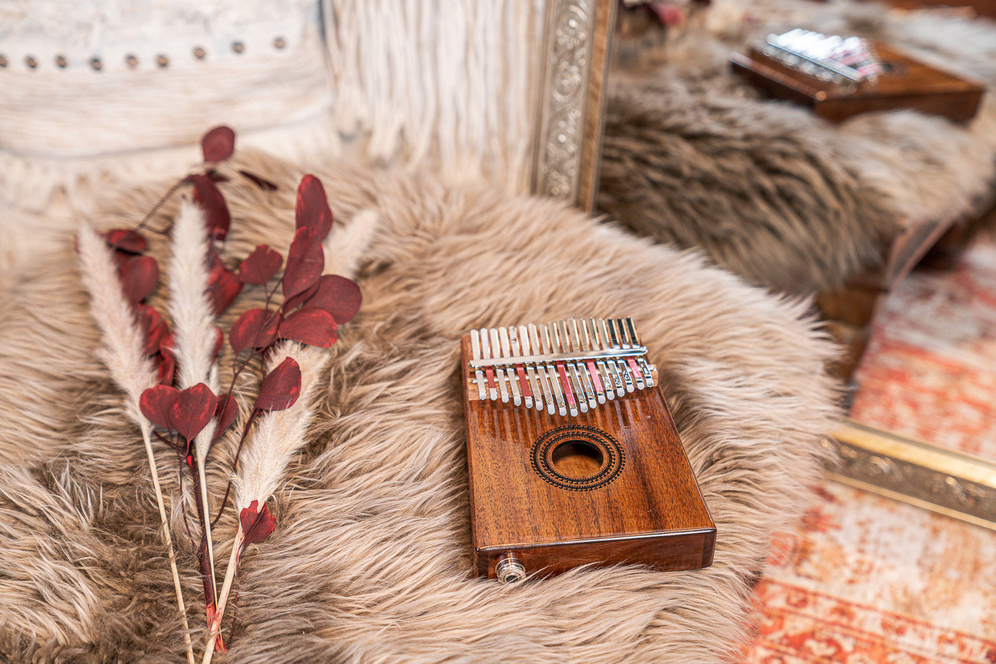 Meinl Sonic Energy Soundhole Pickup Kalimba - 17 Töne / Akazie