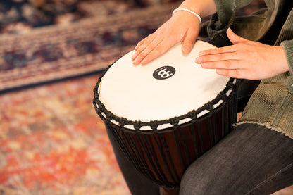 MEINL Percussion Professional African Style Djembe 10" - Village Carving