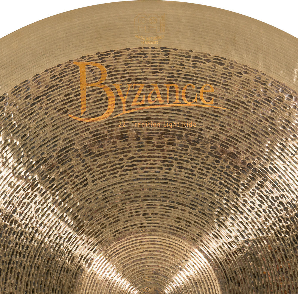 MEINL Cymbals Byzance Jazz Tradition Light Ride - 22"