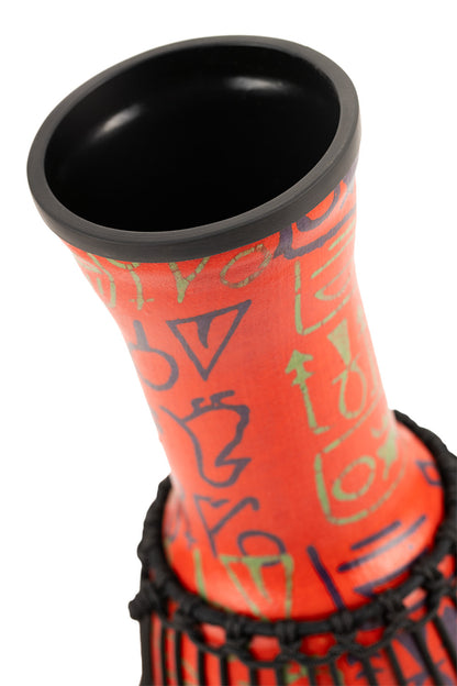 MEINL Percussion Travel Series African Djembe 8" - Pharaoh's Script