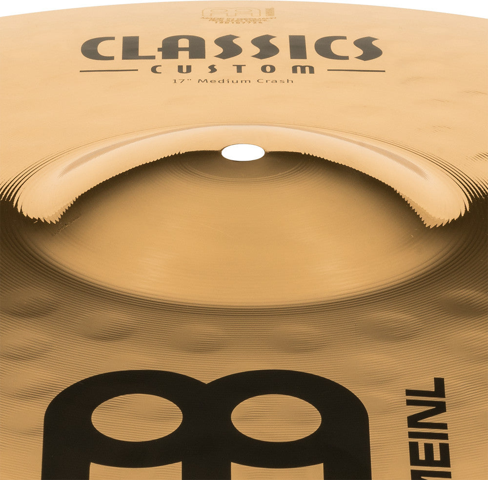 MEINL Cymbals Classics Custom Brilliant Medium Crash - 17"