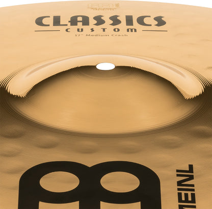 MEINL Cymbals Classics Custom Brilliant Medium Crash - 17"