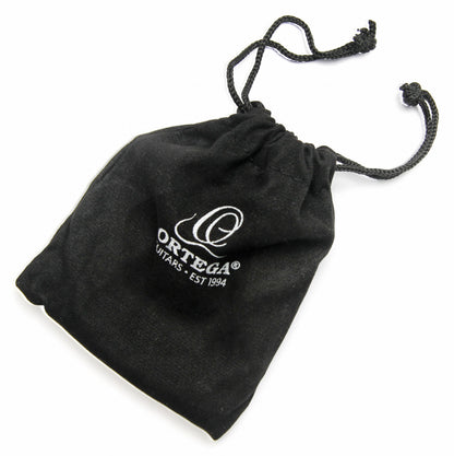 ORTEGA Curved/Flat Guitar Capo - Black/Orange