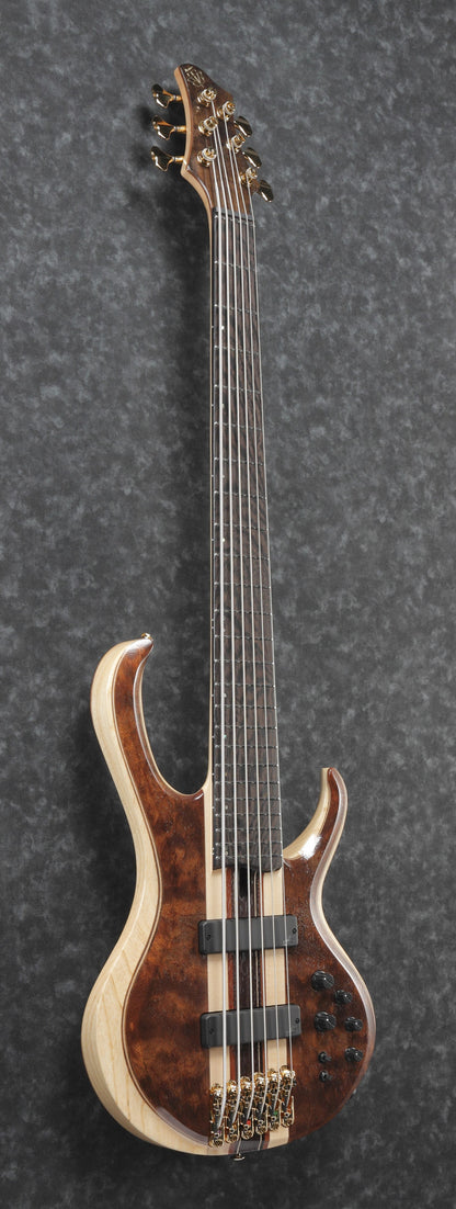 IBANEZ Premium BTB Electric Bass 6-String - Natural Shadow Low Gloss + Gig Bag