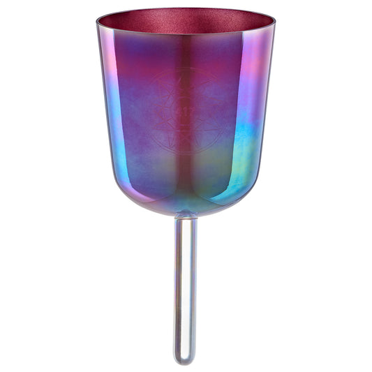 MEINL Sonic Energy 5.75" Essence Solfeggio Crystal Singing Bowl Re 417 Hz, Copper Brown