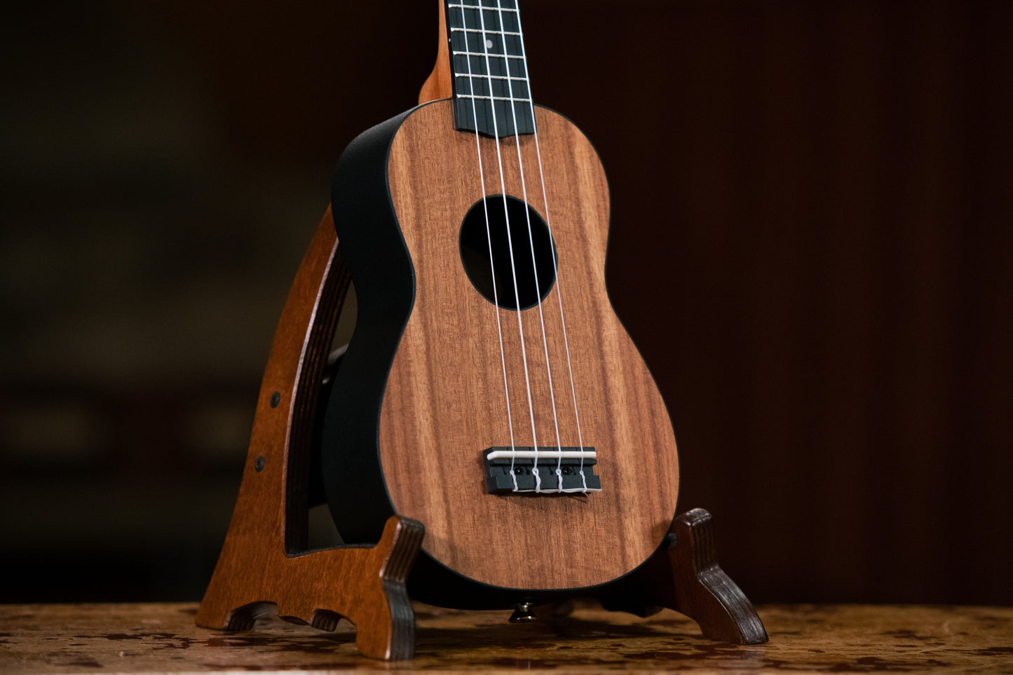 KEIKI K3 Series Soprano Ukulele Set - Acacia Natural / ABS