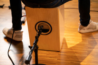 ORTEGA Performer Serie Cajon Lefty - Walnut / Baltic Birch Natural