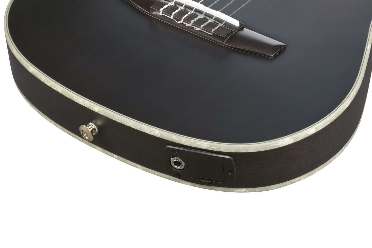 IBANEZ Tim Henson Signature Nylon String Guitar 6-String - Transparent Black Flat